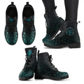 Sacred Tree Of Life Leather Boots