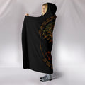 As The Universe, So The Soul Hooded Blanket