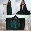 Sacred Tree Of Life Hooded Blanket
