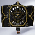 Cat Of Influence Hooded Blanket