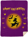 Happy Halloween Premium Sherpa Blanket
