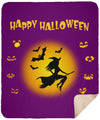 Happy Halloween Premium Sherpa Blanket