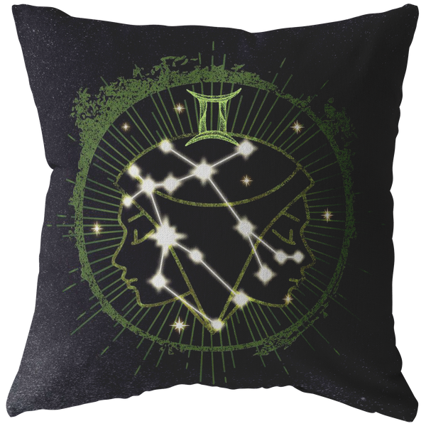 Gemini Zodiac Pillow
