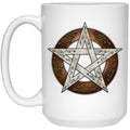 Metal Pentacle Mug
