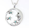 Moon Goddess with Stars Necklace - Flash Sale