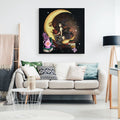 Moon Witch Canvas Wall Art