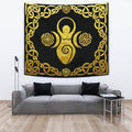 Mother Goddess Triple Spiral Tapestry