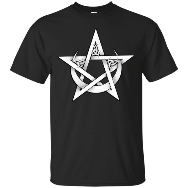 Pentacle And Crescent Moon Shirt - The Moonlight Shop