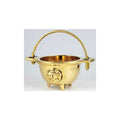 Pentacle Brass Cauldron