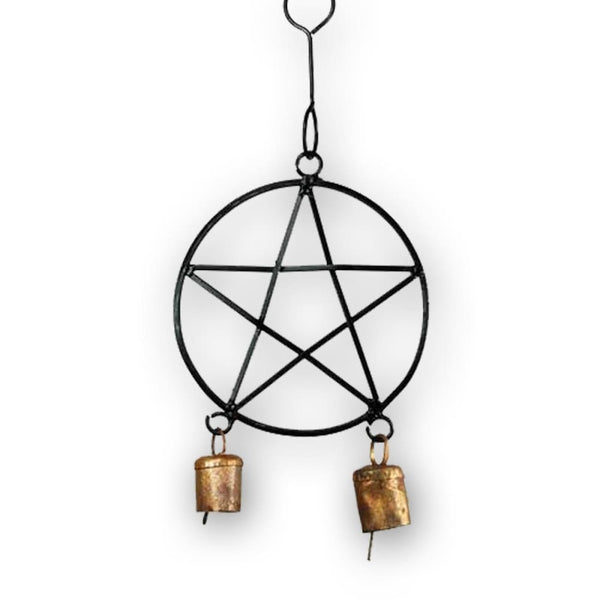 Pentacle Evil Away Wind Chime - The Moonlight Shop