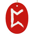 Pertho Rune Ornament