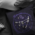 Capricorn Zodiac Pillow