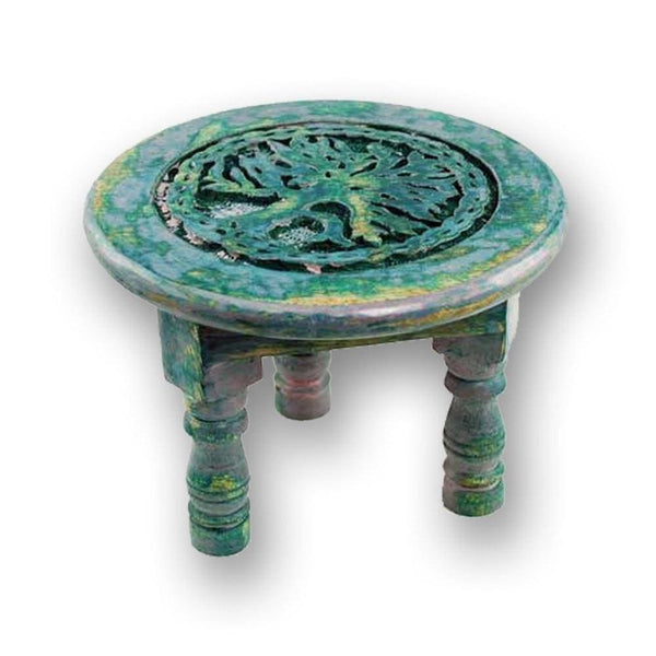Round Tree Of Life Altar Table - The Moonlight Shop