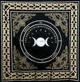 Triple Moon Ouija Altar Cloth