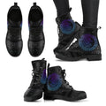 Sun and Moon Mandala Handcrafted Boots