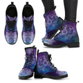 Sun and Moon Galaxy Handcrafted Boots - The Moonlight Shop