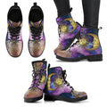 Sun and Moon Mandala Handcrafted Boots - The Moonlight Shop