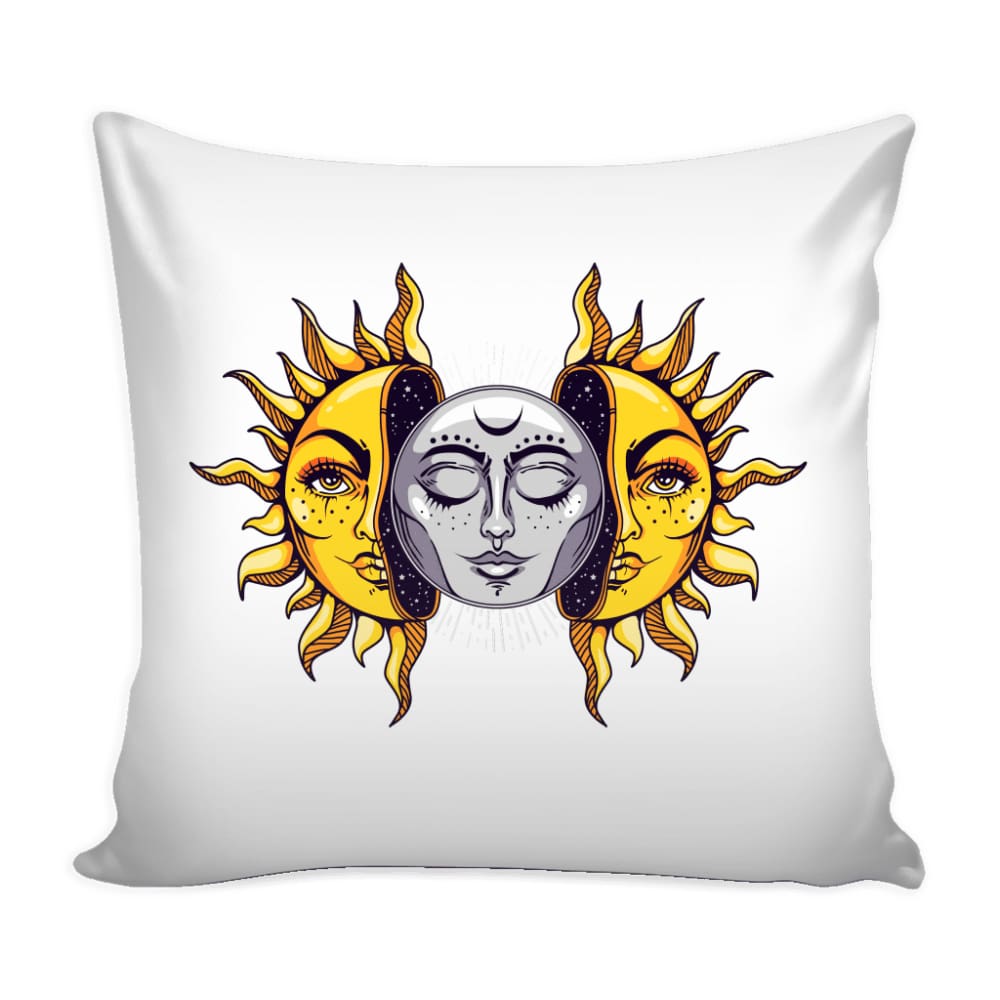 Sun And Moon Pillow