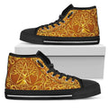 The Golden Tree of Life Pentacle High Top Shoes
