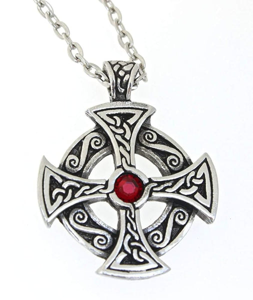 The Solstice Solar Cross Necklace