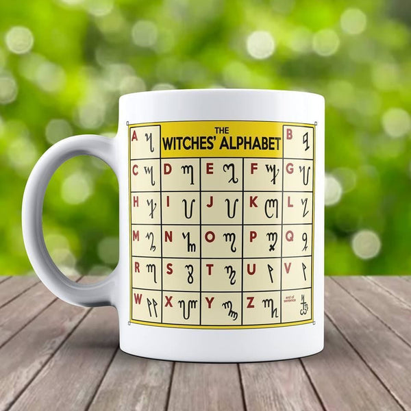 The Witch's Alphabet Mug