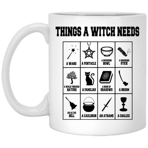 Things A Witch Needs Mug