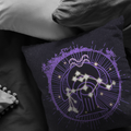 Aquarius Zodiac Pillow