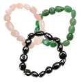 Trio Gemstone Bracelets - The Moonlight Shop