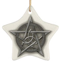 Triquetra In Pentacle Ornament