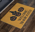 Welcome To Our Patch Doormat