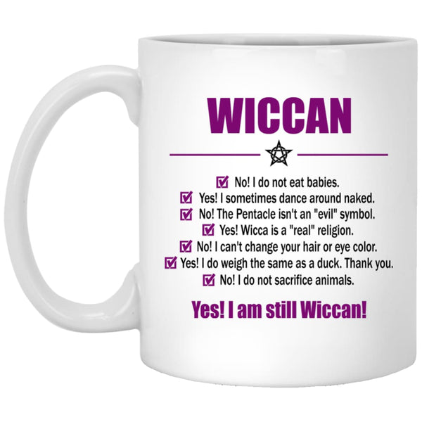 Wiccan Checklist Mug - The Moonlight Shop