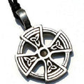 Wiccan Solar Cross with Triquetra