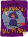 Witch All Year Premium Sherpa Blanket