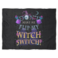 Witch Switch Fleece Blanket