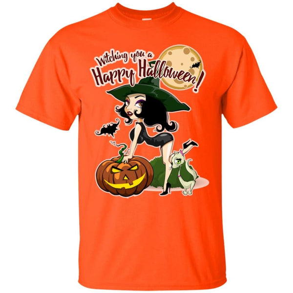 Witching You A Happy Halloween Shirt - The Moonlight Shop