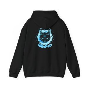 Cat in the Full Moon Hoodie