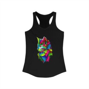 Abstract Cat Racerback